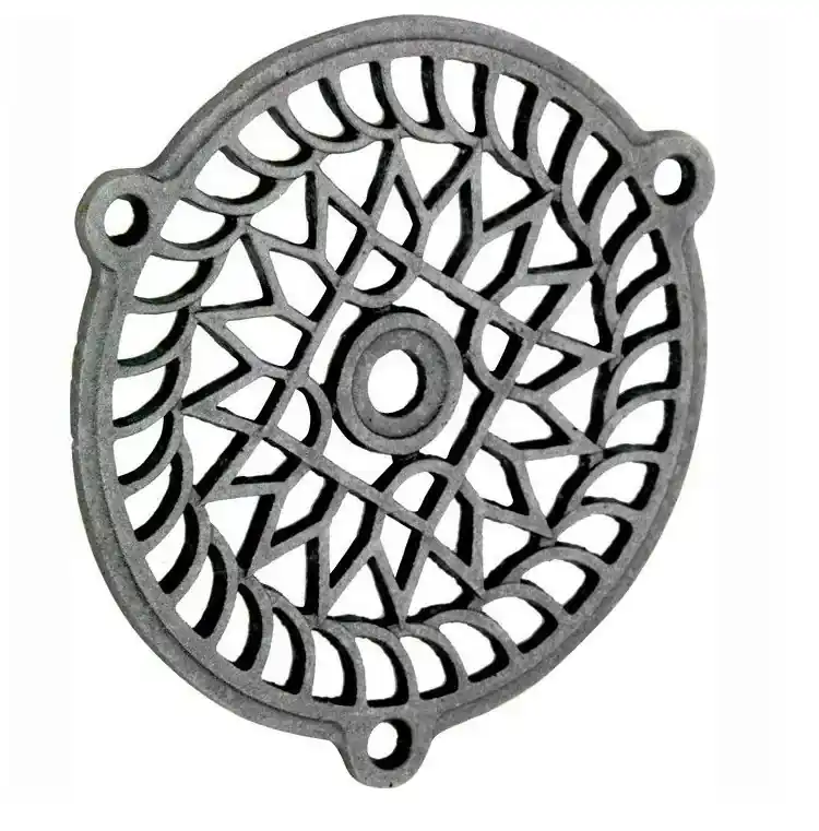 Luchtrooster Versailles 16cm ijzer blank - Beste prijs