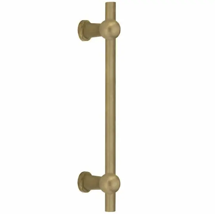 Meubelgreep Chemin de Fer 224 mm messing antiek | Premiumkwaliteit