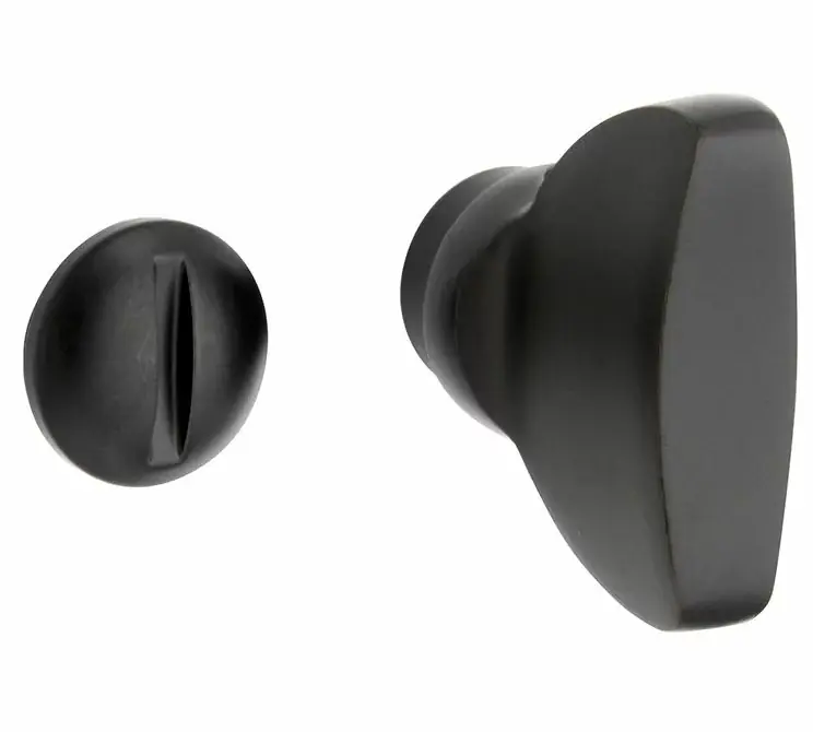 WC olive 5-8 mm Elegant mat zwart - Verlaagde prijs