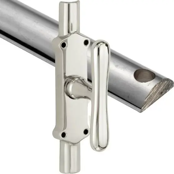 Extra korting | Kruk-espagnolet Linea glans nikkel inclusief 1 stang