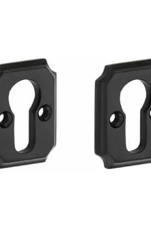 Wees er snel bij | Set van twee PC-plaatjes Arlon ijzer zwart