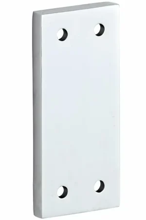 Vulplaat tbv SKG raamsluiting 3 mm glans chroom - Alleen deze week