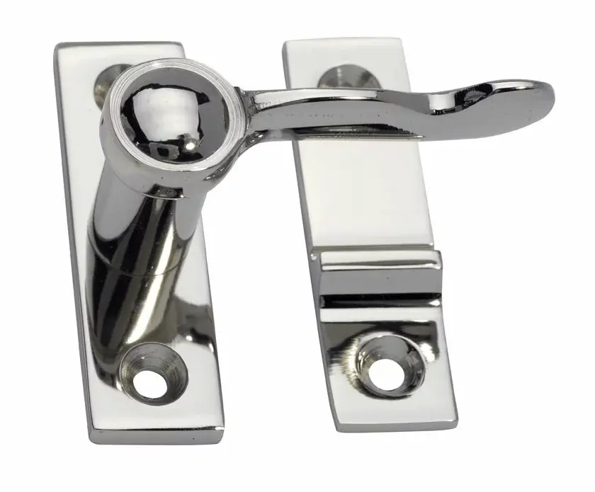 Gratis retourneren - Raamwervel Elegant 20mm glans nikkel