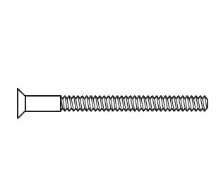 Aanbieding | Set van 3 bouten PRIO M6x70mm deurdikte 57-66mm