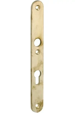 Actieprijs | SKG3 ovaal smal schild PC55 binnen messing antiek
