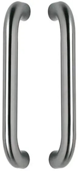 Voorraad bijna op | Intersteel set deurgrepen U-vorm 320x65x20 HoH 300 mm rvs