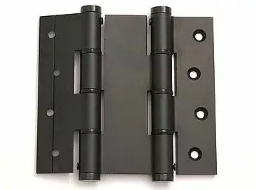 Deurveerscharnier dubbelwerkend 120x40mm aluminium zwart | Vanaf nu beschikbaar