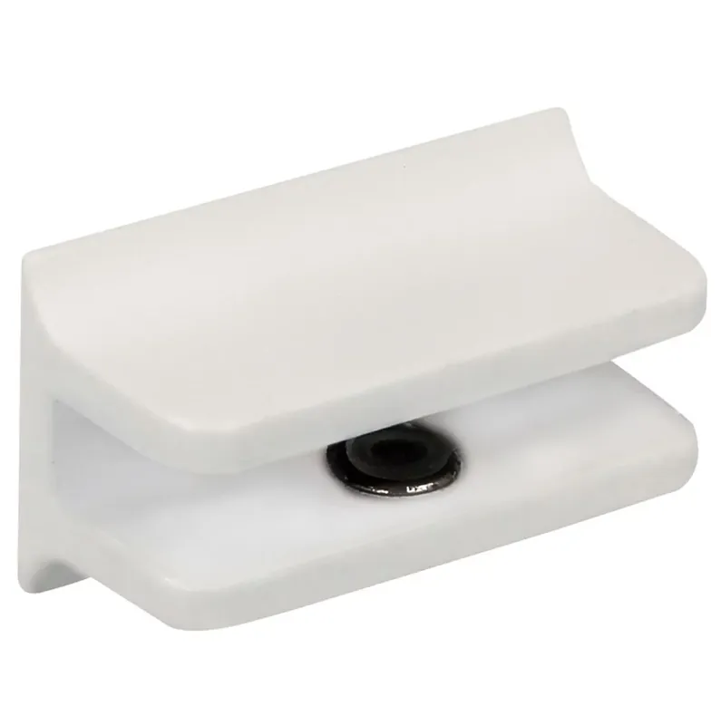 Glasplaatdrager groot wit | Extra korting