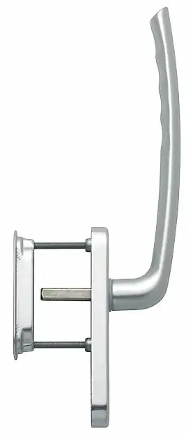 Hoppe Hef/schuifdeurbeslag PC69 aluminium F1 - Actie