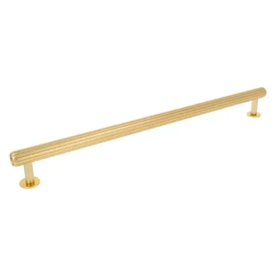Actie - Meubelgreep groeven 480 mm oud goud