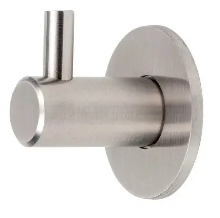 Kapstokhaak rvs Rond met sokkel 30 mm | Online bestellen