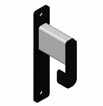 Pro-Line wandgarderobe 1 hanger - Beperkte voorraad