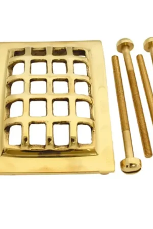 Gratis retourneren | Mauer doorkijkluikje 97×73 mm compleet messing gepolijst