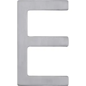 Intersteel huisletter E 100mm rvs - Verlaagde prijs
