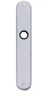 Intersteel langschild ovaal WC72/8 chroom mat - Topprijs