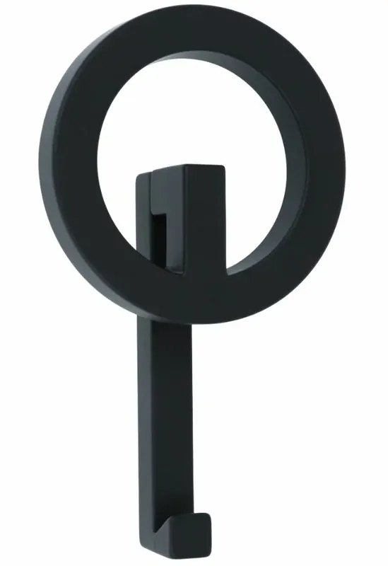 Haak sleutel 174×96 mm mat zwart - Direct van de fabrikant