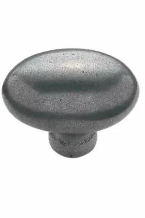 Bestelbaar - Knop Olijf IJzer 30 mm
