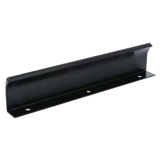 Opruiming - Greep EDGE STRAIGHT zwart geborsteld 2×80 mm