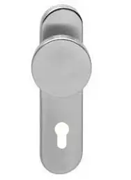 Intersteel knopschild brandvertragend PC72 9 mm stift rvs | Lage prijs
