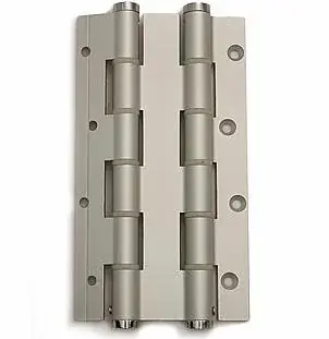 Aanbieding | Deurveerscharnier dubbelwerkend 180x40mm aluminium zilvergrijs
