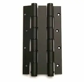 Deurveerscharnier dubbelwerkend 180x30mm aluminium zwart | Opruiming