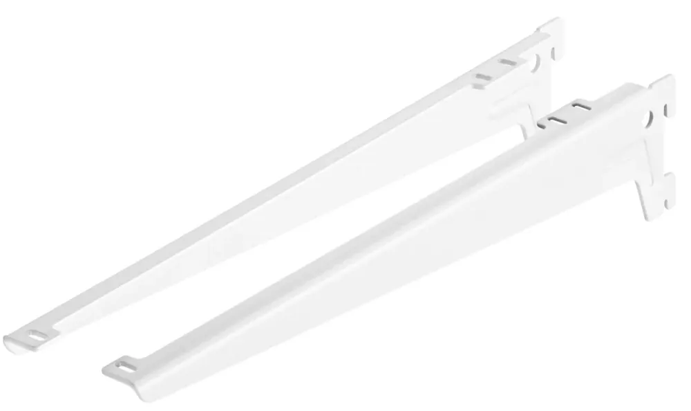 Trending | Hoeksteun 180 mm wit gelakt