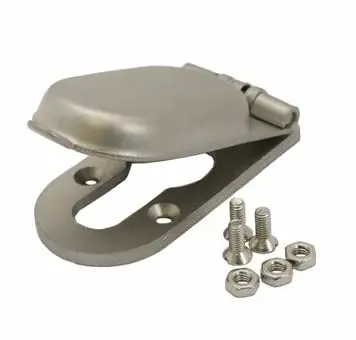Tijdelijk aanbod - Mauer Cilinder afdekrozet 12 mm mat rvs
