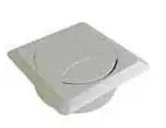 Bestseller - Kabeldoorvoer vierkant nikkel 80 mm
