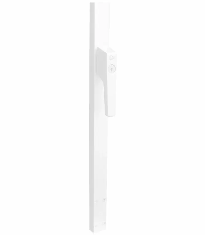 Deurespagnolet afsluitbaar SKG2 270cm linksdraaiend wit - Beste prijs