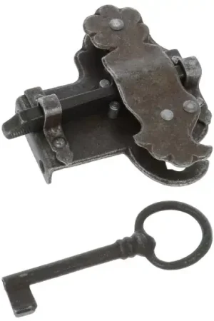 Actie | Kastslot ijzer geroest 45 mm links
