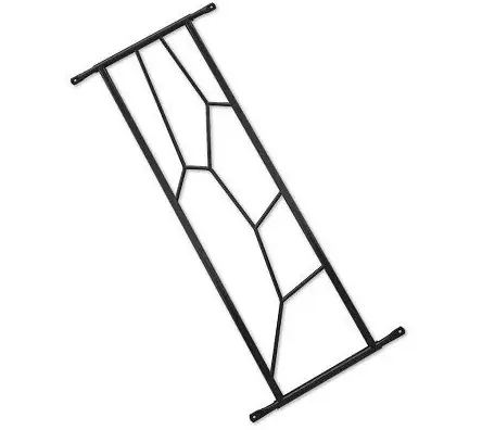 Superprijs - SecuBar Siertralie Deco 2 zwart