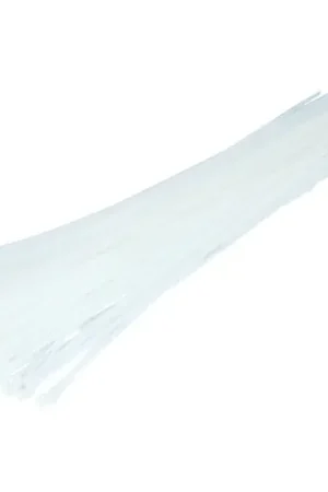 100 bundelbandjes nylon naturel 4,8 x 450 mm - Alleen vandaag