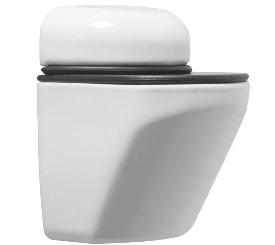 Bijna uitverkocht | Glasplaatdrager rond wit