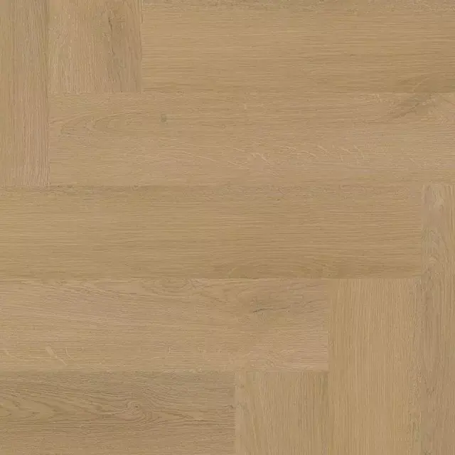 Zolang de voorraad strekt - Floorlife Yup Merton herringbone light oak lijm pvc 765x153x2,5mm 0,55
