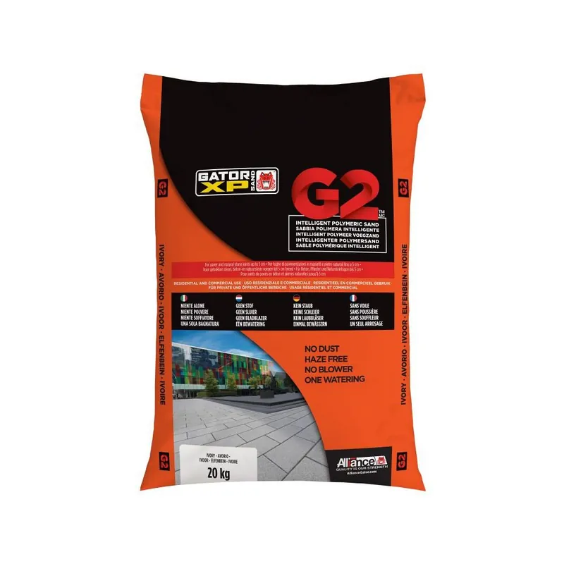 Op voorraad | GatorSand XP G2 Ivoor zak 20kg