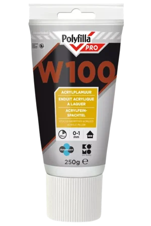 Topdeal - Polyfilla Pro W100 Watergedragen Plamuur - 250gr