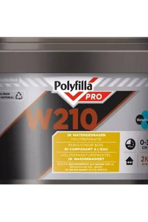 Flitsaanbieding | Polyfilla PRO W210 2 K Watergedr. Houtvulmiddel 500 Ml (2 X 250