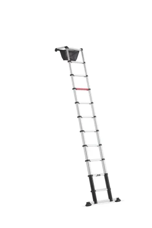 Zojuist toegevoegd | Altrex TL Smart Up Pro Telescoopladder - Aluminium - 1 x 11 sporten - max. werkhoogte 4,3m - met stabiliteitsbalk