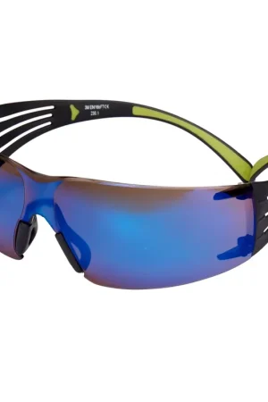 3M SF408AS-EU Secure Fit 400 Veiligheidsbril - Polycarbonaat - Blauw - Weerspiegelend | Bestelbaar