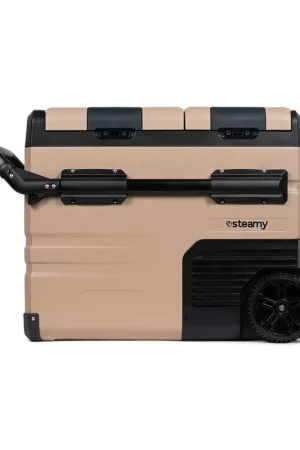 Steamy-E SECTAW45 Dual zone Elektrische Compressor Koelbox op wielen - 45L - Veilig winkelen