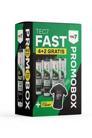 TEC7 Fast Supersnelle lijmkit - Wit - 290ml 4+2 promobox | Gratis retourneren