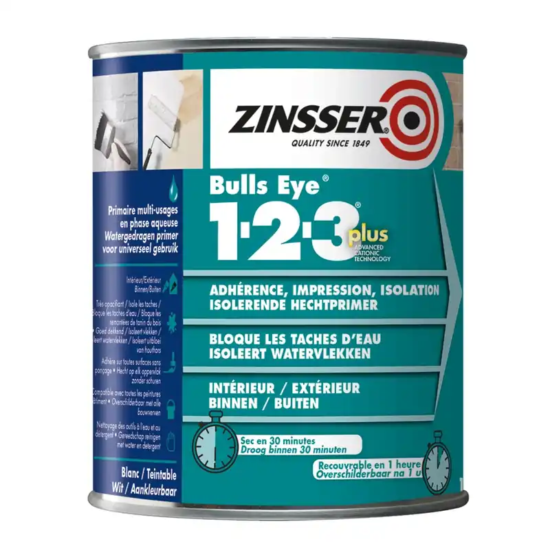 Bespaar meer | Zinsser Bulls Eye 1-2-3 Plus