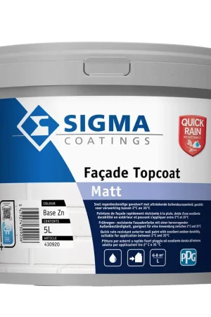 Aanbieding loopt bijna af - Sigma Facade Topcoat Matt