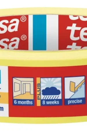 Slechts tijdelijk | Tesa 4334 Professional Afplaktape