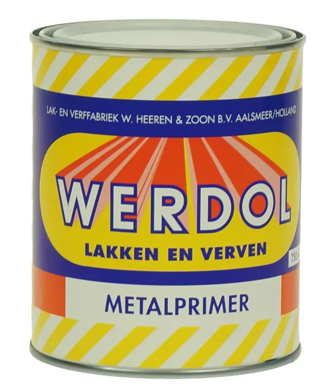 Aanbieding | werdol metalprimer (wit) 0,75 liter