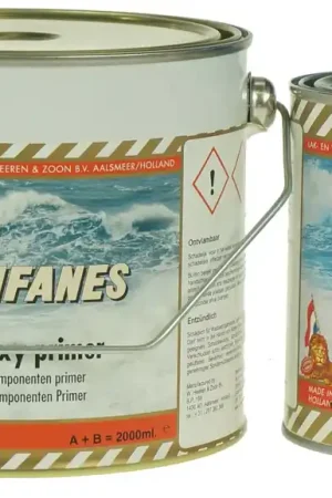 Nieuw in de shop - epifanes epoxy primer (wit) 2 liter