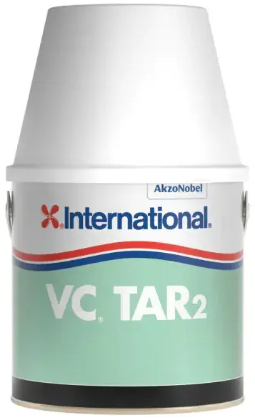 Vanaf nu beschikbaar - international vc tar2 epoxy (zwart) 1 ltr