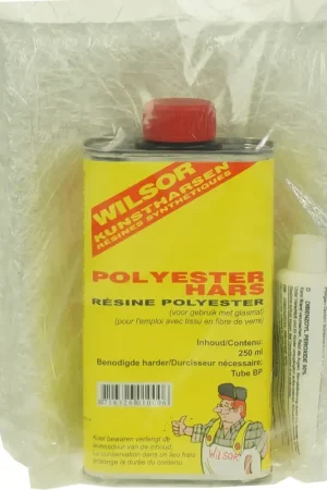 Wilsor Polyester Reparatieset - Klaar voor verzending