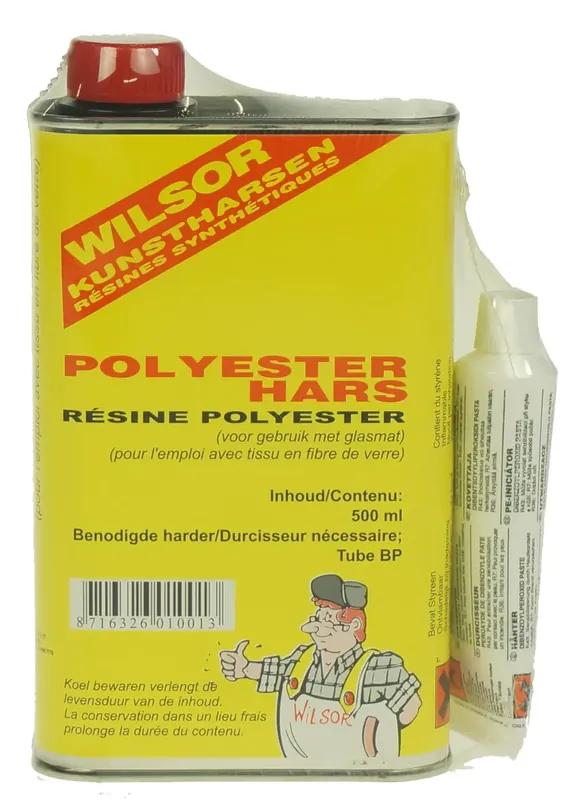 wilsor polyesterhars 0,5 liter - Eenvoudig retourneren