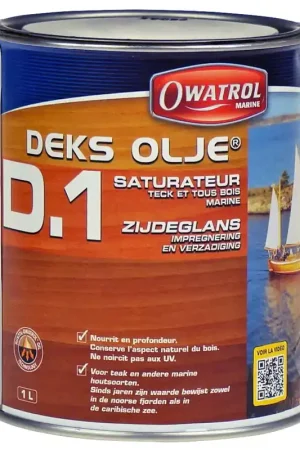 Populair - owatrol deks olje d1 olie (transparant) (1ltr)